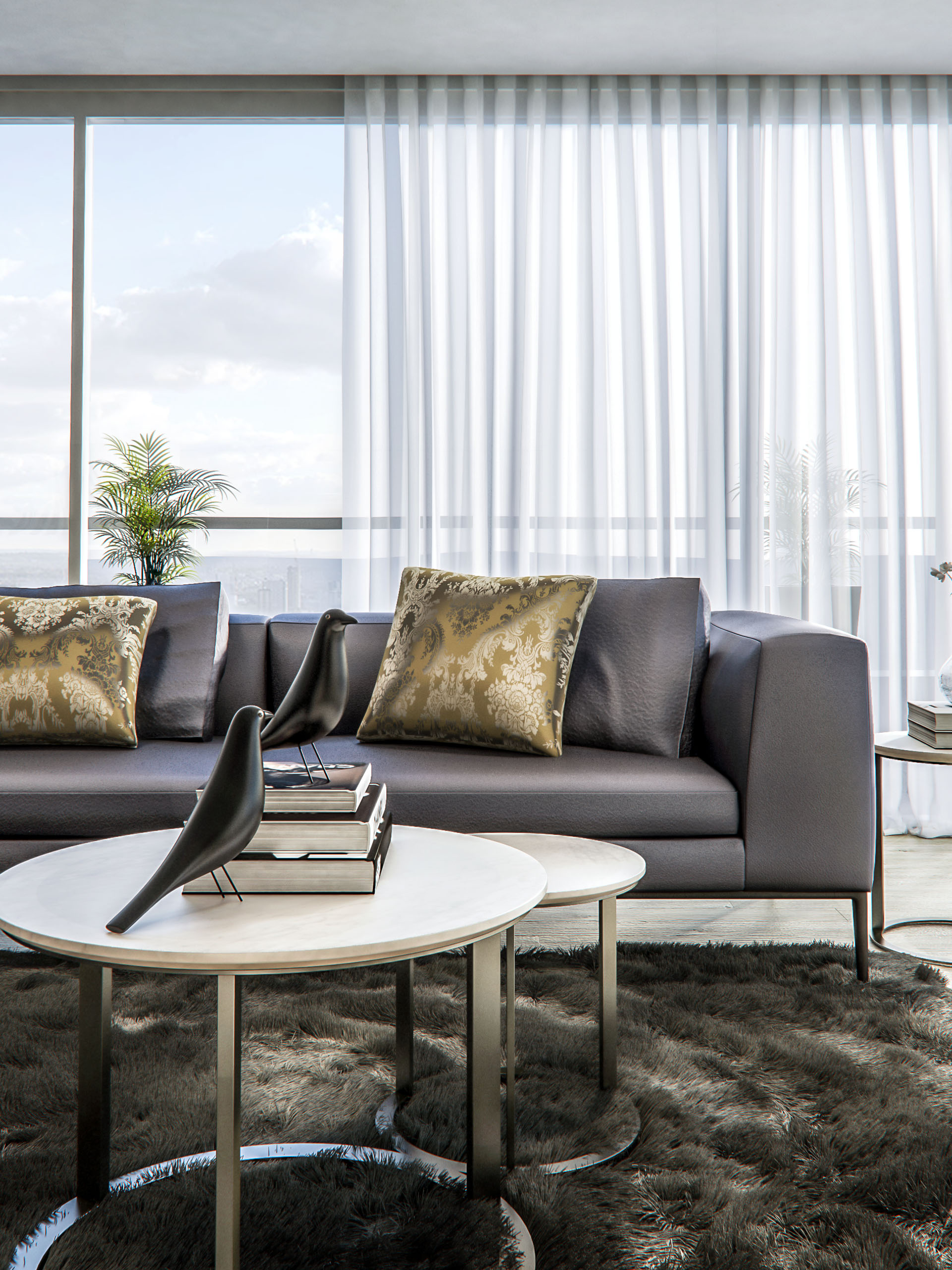 Stunning Textured Apartment Penthouse-View Profitable image